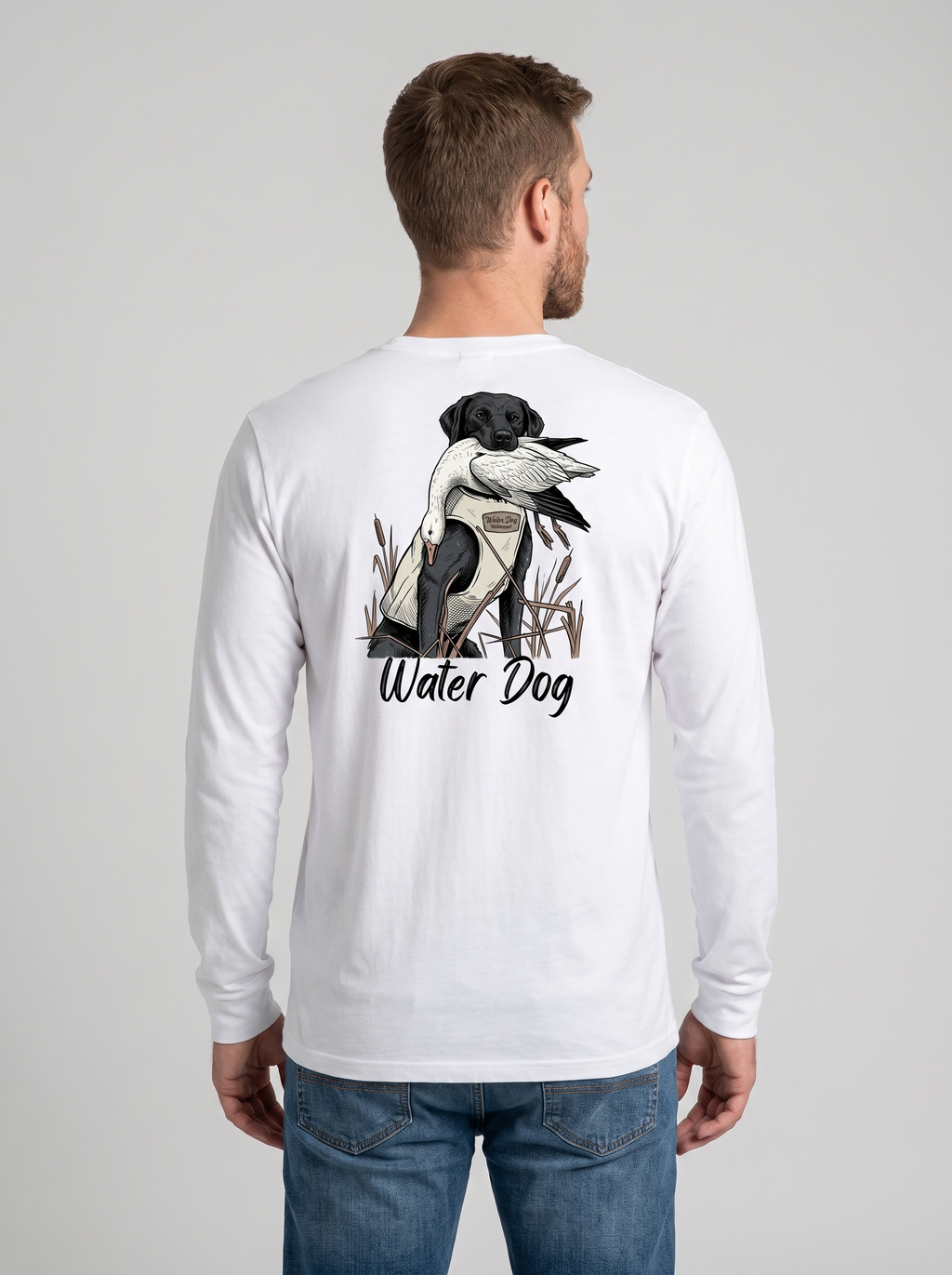 Snow Storm Performance L/S - White back model