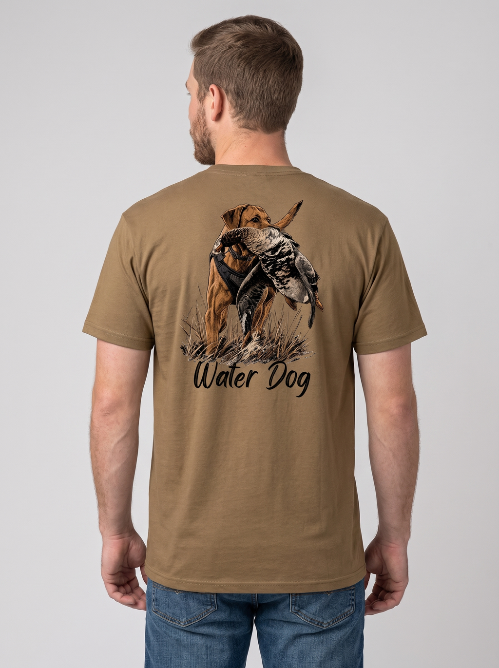 Barred Up Classic Tee - Prairie back design
