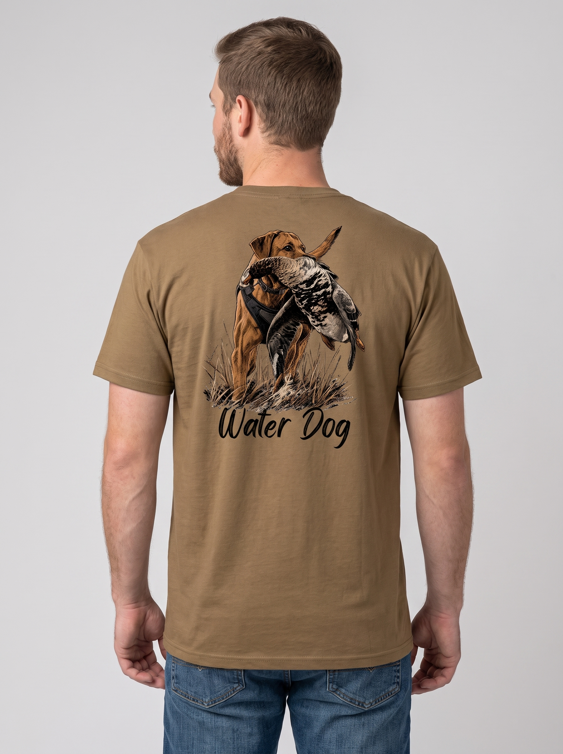 Barred Up Classic Tee - Prairie back design