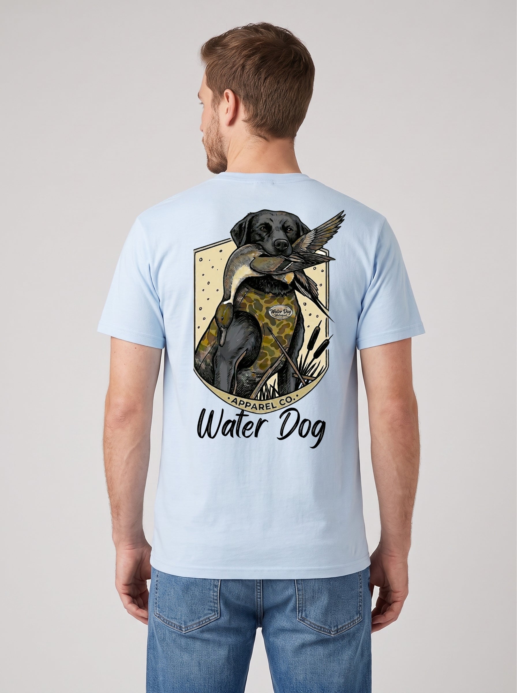 Bull Sprig Classic Tee - Frost back design
