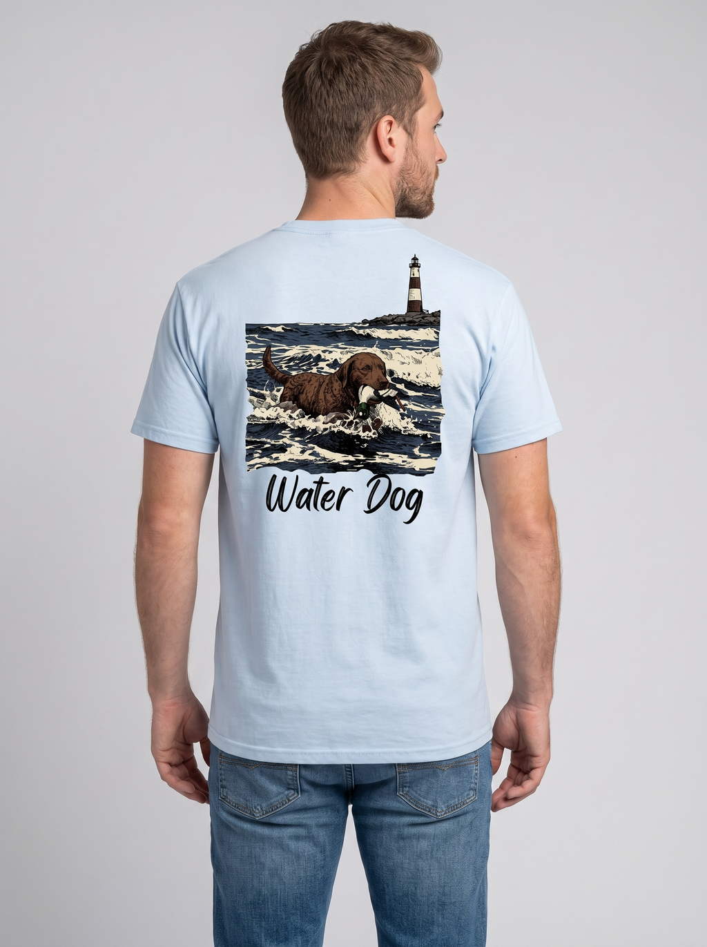 Eastern Shore Classic Tee - Frost back design