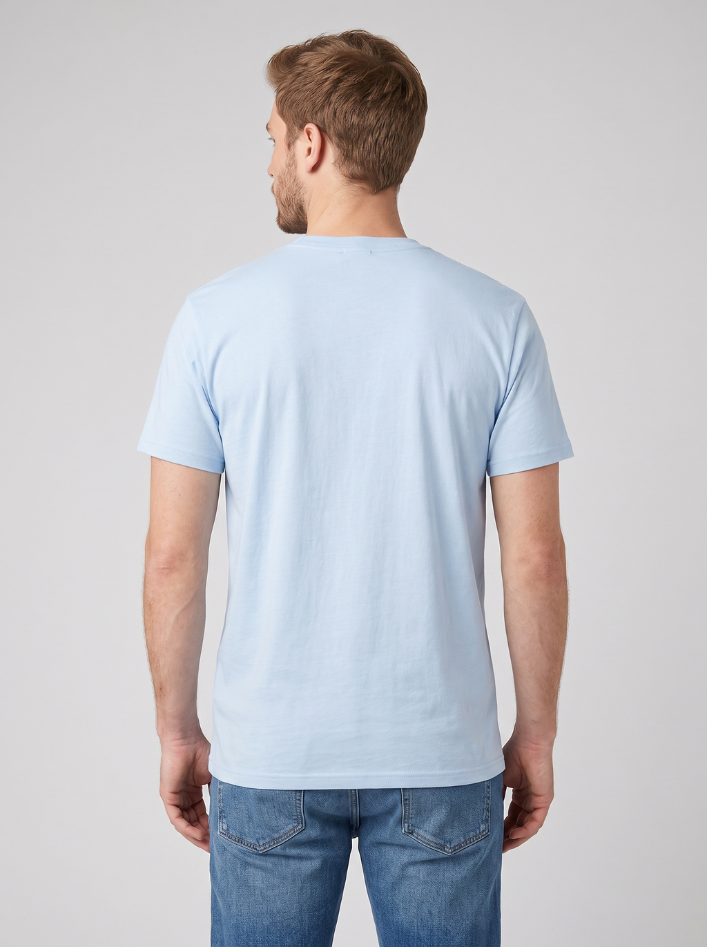 Logo Classic Tee - Frost back model