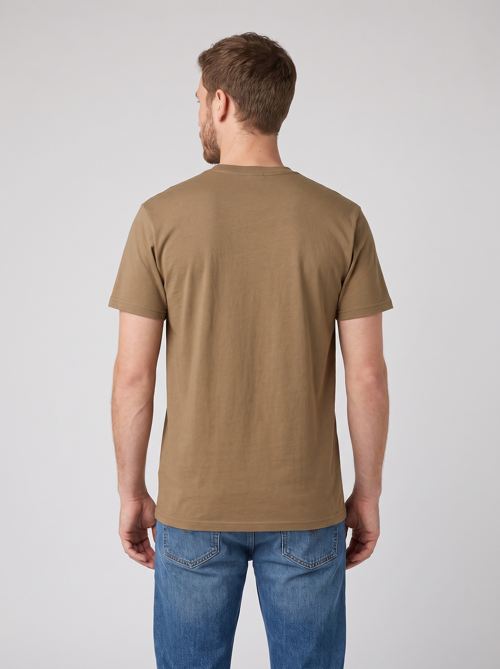 Logo Classic Tee - Prairie back model
