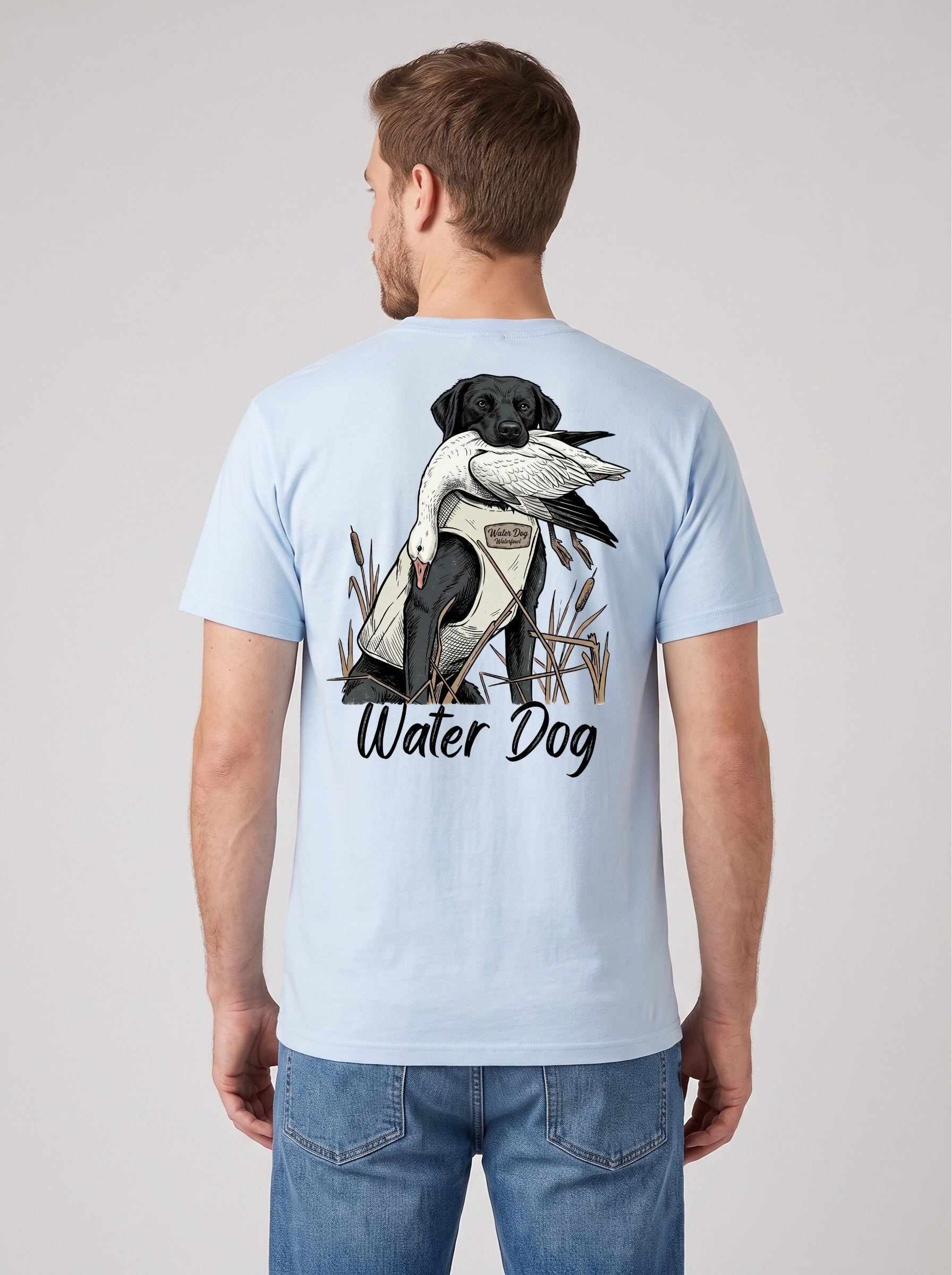 Snow Storm Classic Tee - Frost back design