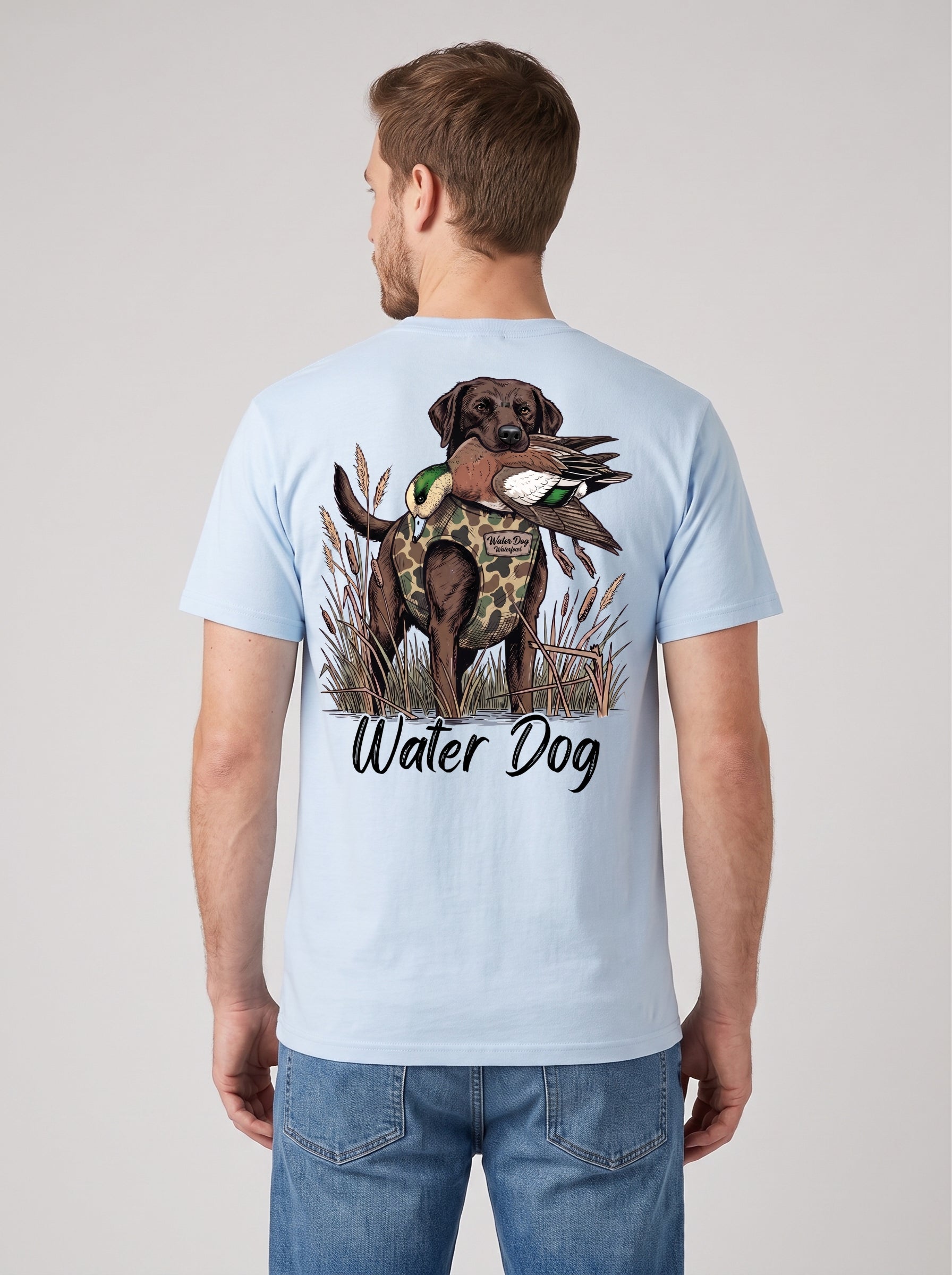 Whistlin' Widg Classic Tee - Frost back design