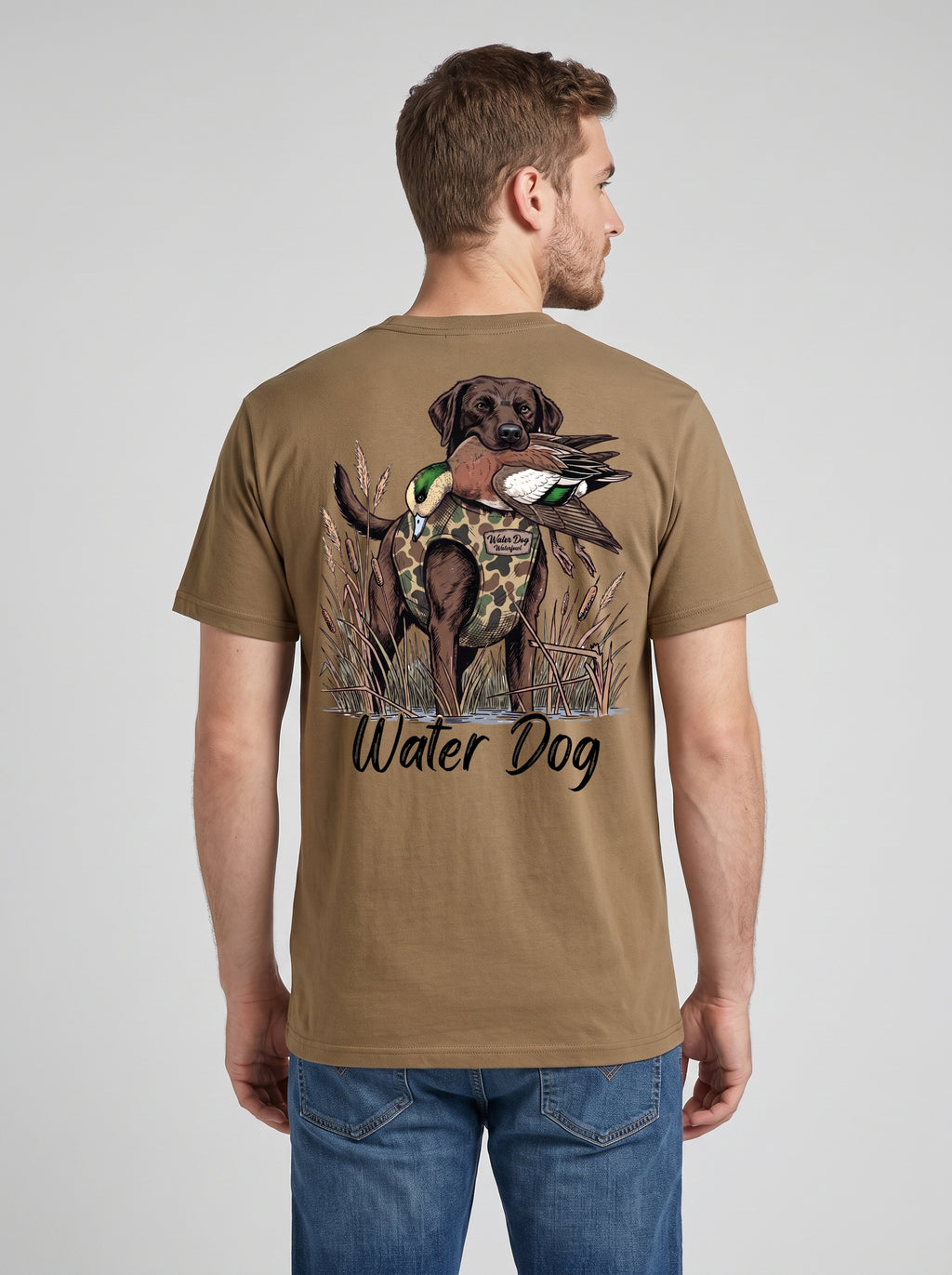 Whistlin' Widg Classic Tee - Prairie back design