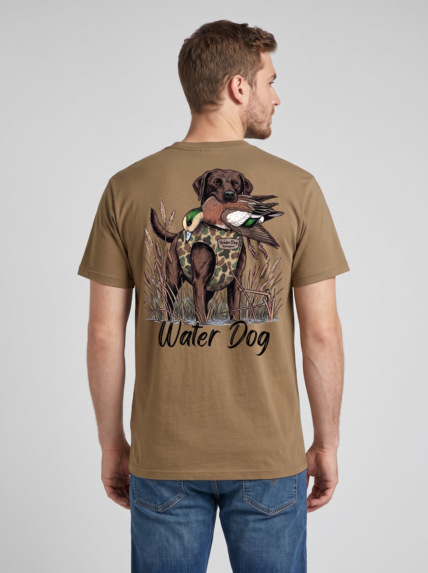 Whistlin' Widg Classic Tee - Prairie back design